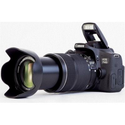 佳能750D单反相机摄像机 18-135 入门级学生款照相机数码高清旅游 